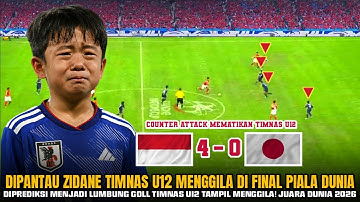 🔴DITONTON PENCARI BAKAT DUNIA TIMNAS U12 MENGGILA DI FINAL PIALA DUNIA! JAPAN MENANGIS DIAKHIR LAGA