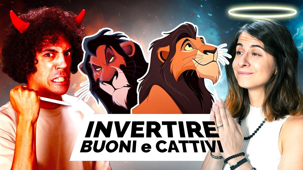 Se i PERSONAGGI BUONI fossero CATTIVI (e viceversa)🐸
