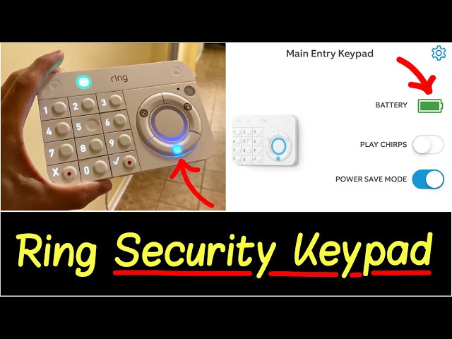 Ring Alarm Keypad (1st Generation) - Quick Start Guide