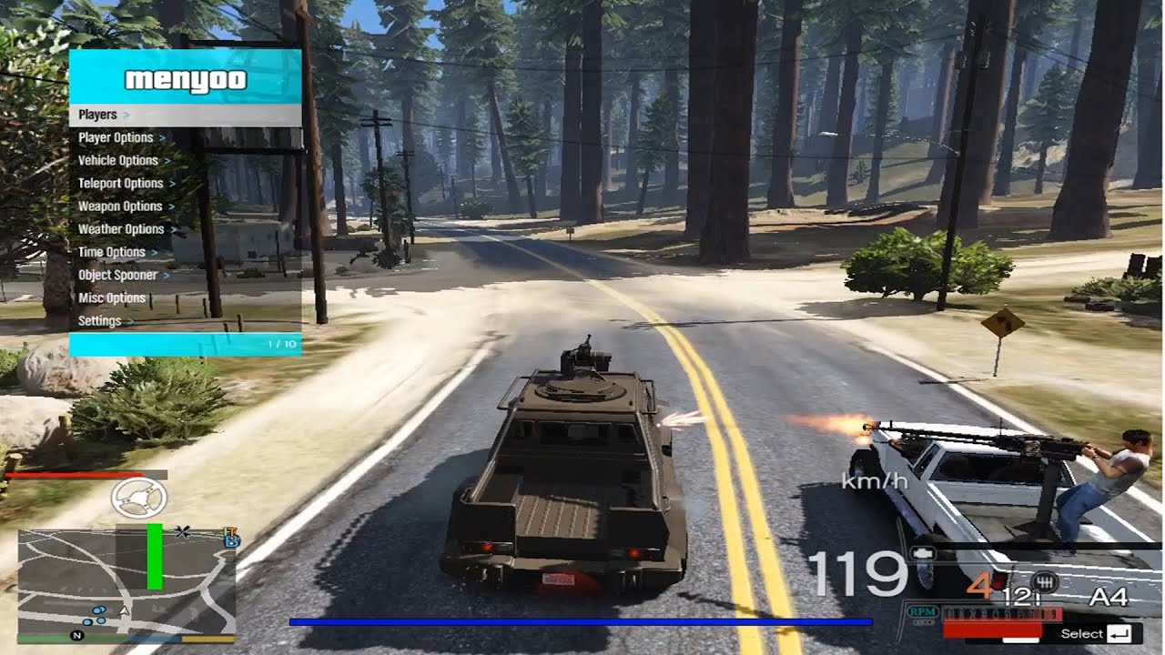 Gta 5 Simple Task Menyoo Trainer Gang Attack