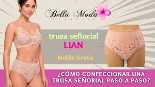 CÓMO CONFECCCIONAR UNA TRUSA PASO A PASO + MOLDES GRATIS