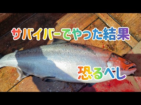 今噂のサバイバーでサクラマス釣りをした結果ヤバかった❗ - YouTube