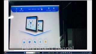 Monitor Touchscreen 17inch + Mini PC dan Haiwell Cloud Scada Runtime