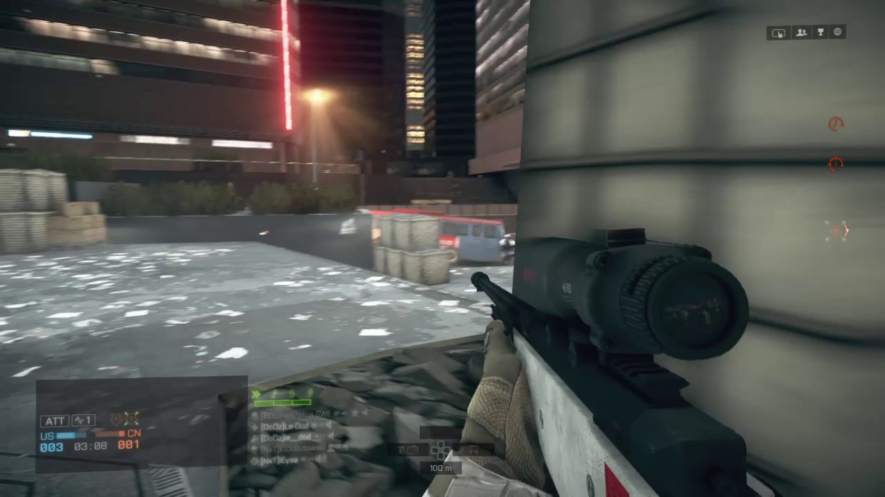 Quick scope with L115 - Battlefield 4™
