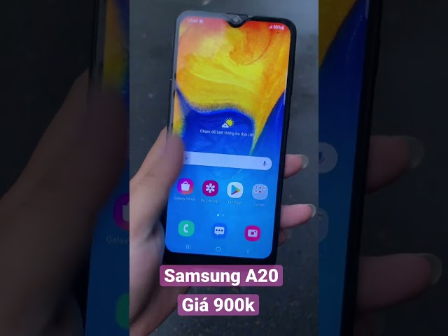 Siêu phẩm giá bèo Samsung A20