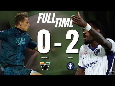 Video VENEZIA-INTER 0-2: UNA GRANDE PRESTAZIONE NON EVITA LA SCONFITTA | IL POST-PARTITA ?
