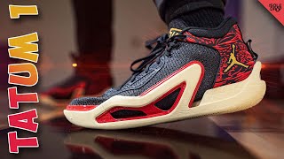 Jordan Tatum 1 Performance Review! Jordan's LIGHTEST Basketball Shoe!