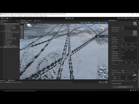 InfiniSPLAT shadergraph splatmap, tessellation added to Shader Graph code with custom library