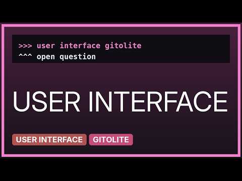 Web interface for Gitolite (3 Solutions!!)