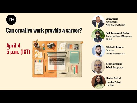 Can creative work provide a career?