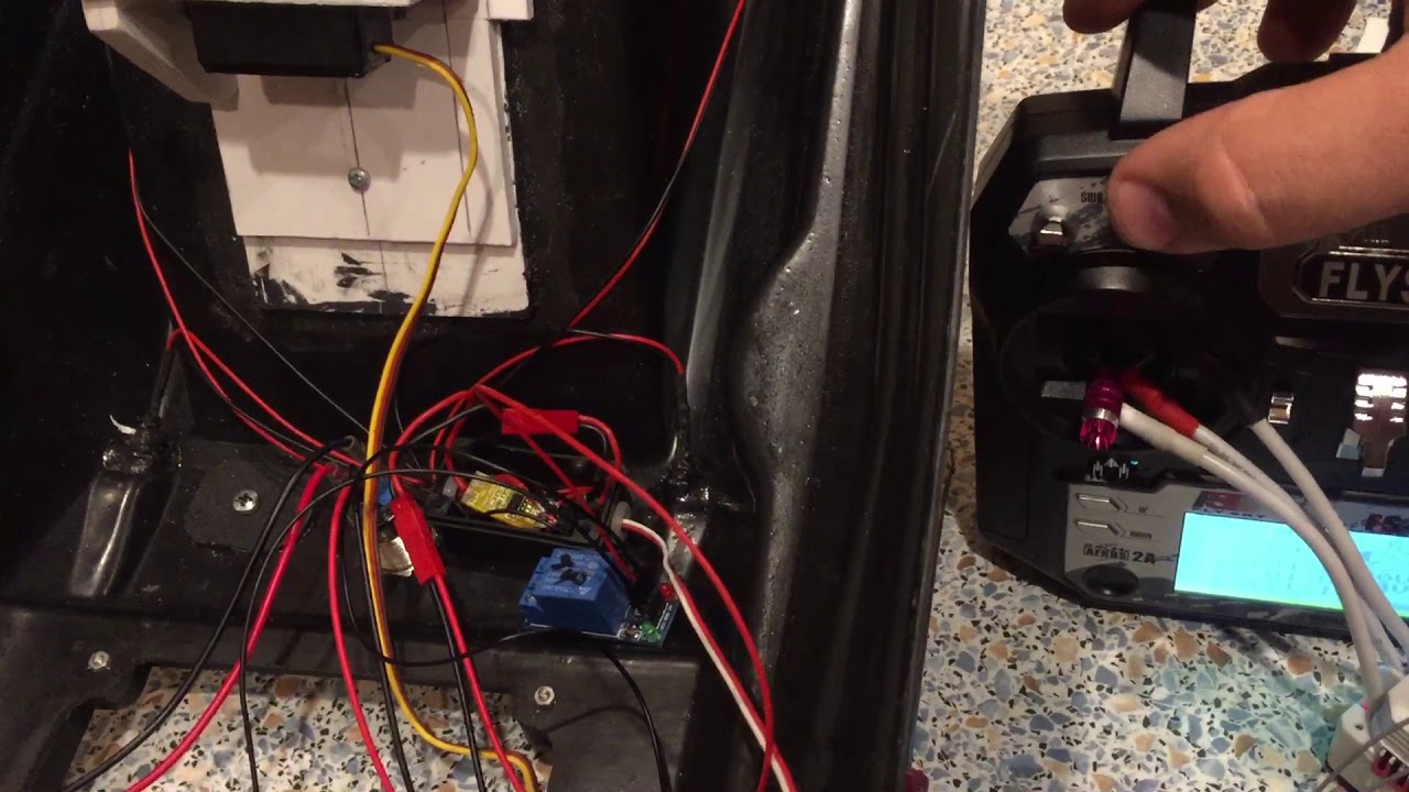 китайски модуль реле + rc switch  flysky