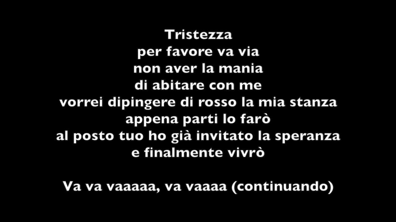Tristezza Per Favore Vai Via Testo tristezza ornella vanoni base mp3 karaoke testo Tristezza Per Favore Vai Via Testo tristezza ornella vanoni base mp3 karaoke testo