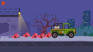 Dinosaur Police Car - Gameplay Video