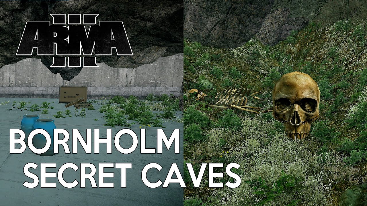 ARMA III / Bornholm Secret Caves and Coordinates YouTube