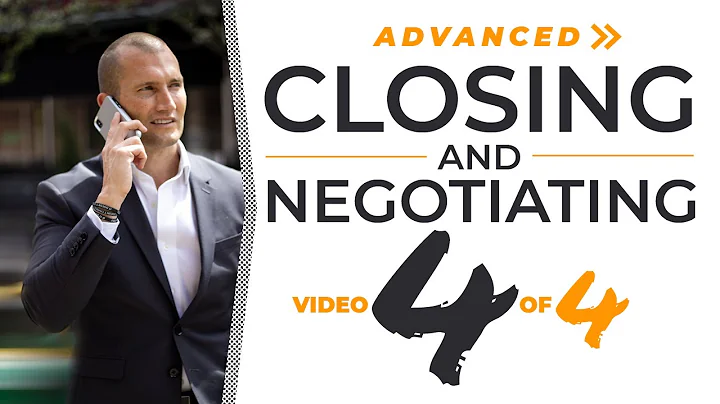 CAR SALES TRAINING: CLOSING AND NEGOTIATION 101 (#4 of a 4 part series)