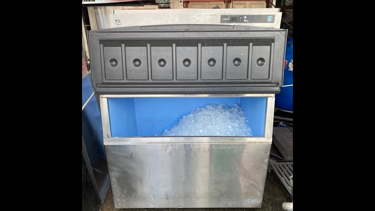 Máy Làm Đá Viên Vuông 2.8CM HOSHIZAKI IM240XNE + Bin B801SA Công Suất