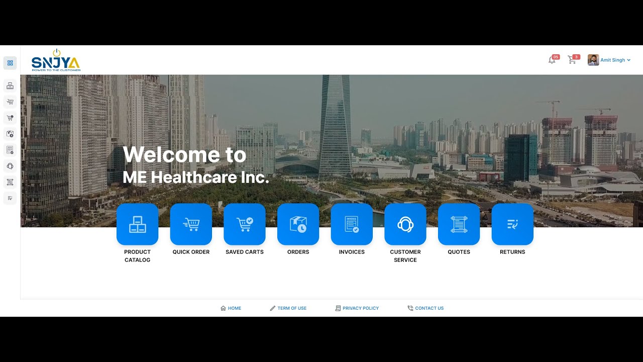 SNJYA, a B2B Portal designed for SAP S/4HANA (or ECC) and built on SAP BTP Platform