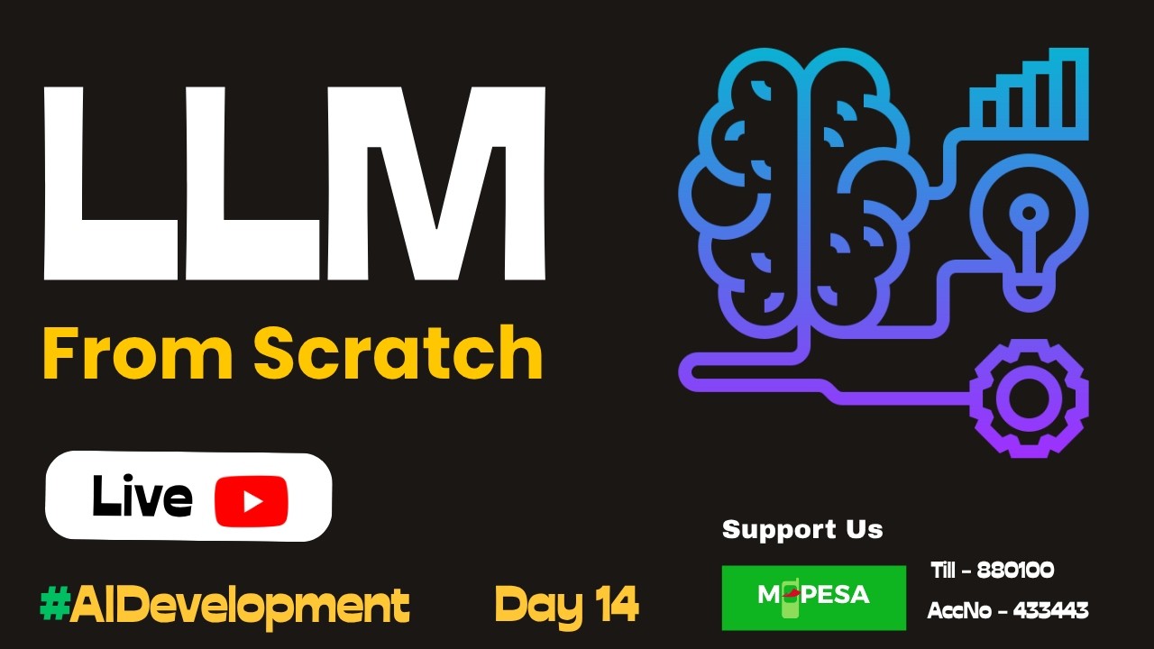 Day 14: Let's Design LLM From scratch - Crazy Build - YouTube