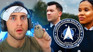 SPACE FORCE AD!! (REACTION)