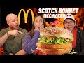 NEW! McDonalds Scotch Bonnet | Spice Wimps React! | Too much to Handle?