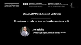 8th Annual IP Data & Research Conference Featuring Jim Balsillie