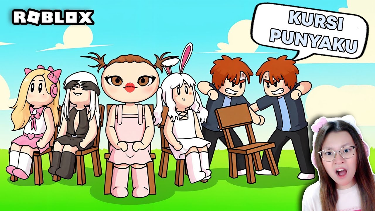 Rebutan Kursi Lawan 100 Orang ?!! [Roblox Indonesia]