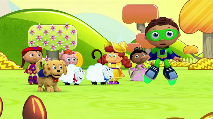SUPER WHY!  The Sheep Find Bo Peep  PBS KIDS