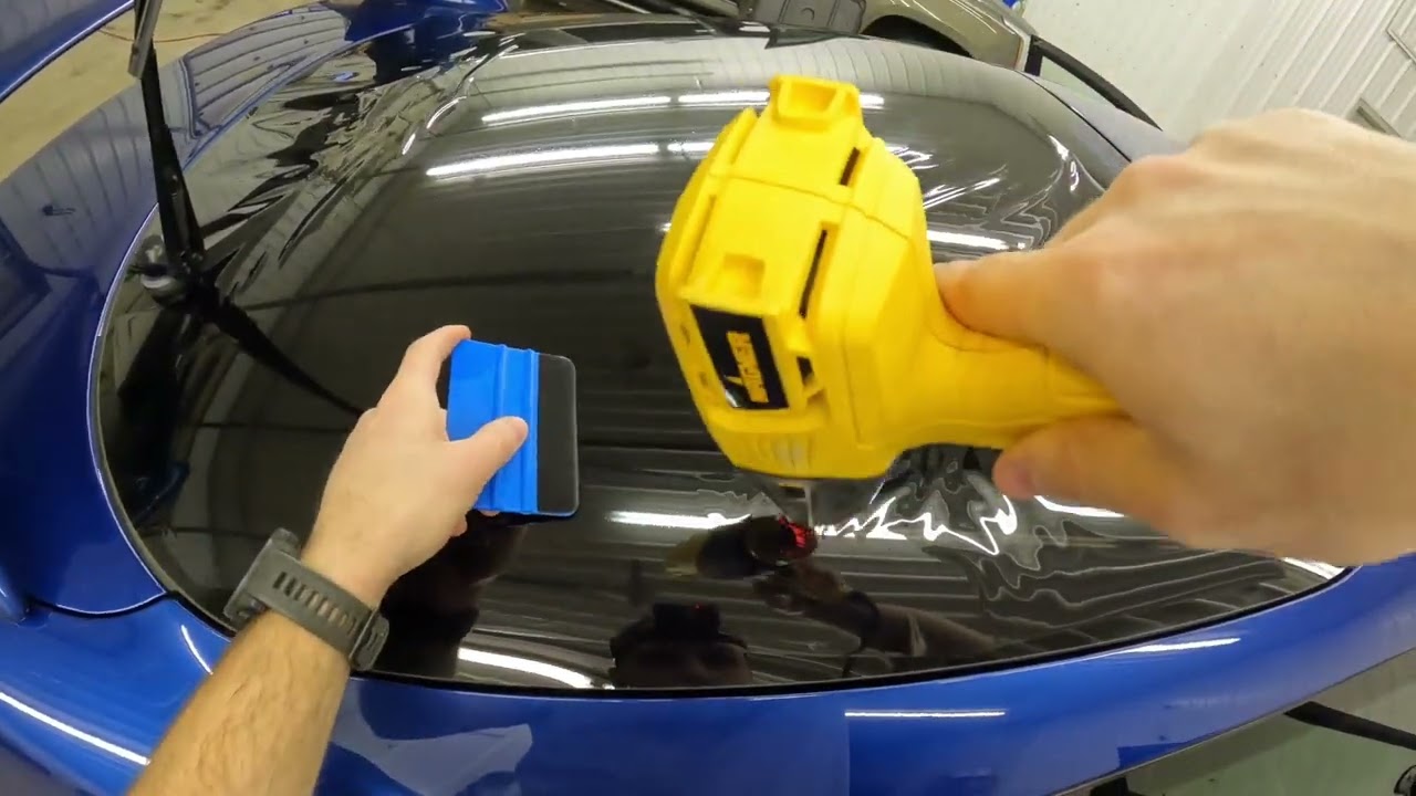 How To Tint 2002-2006 Acura RSX Back Window!