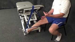 Knee - Seated Assisted Knee Extension