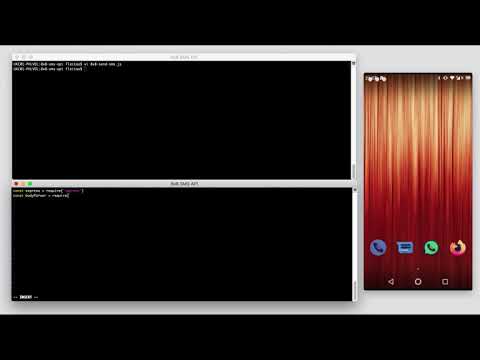 8x8 SMS API  Building an App in less than 1 30m