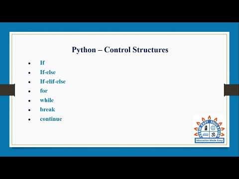 if else - control structures in Python programming in Tamil