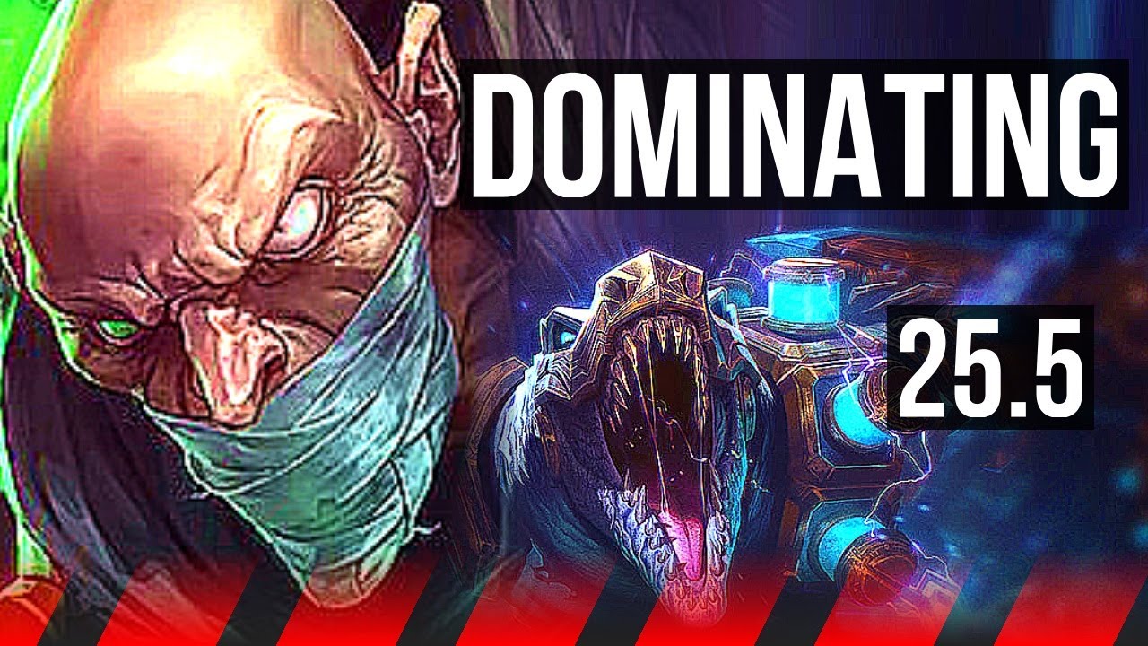 SINGED vs RENEKTON (TOP) | 1000+ games, Dominating | KR Master | 25.5