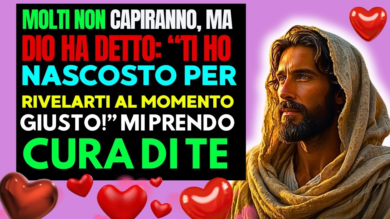 💕🟡DIO DISSE: “NON MOSTRARLO A NESSUNO, MA TI HO DATO QUALCOSA CHE MOLTI DESIDERANO”. non ignorarlo!
