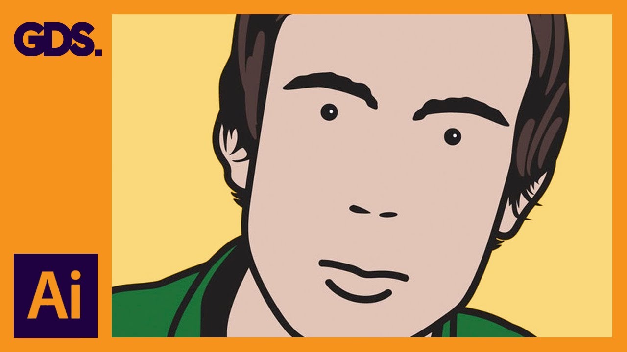 http://video-tutorials.net Create a Julian Opie Style Portrait In Illustrator - Part 2