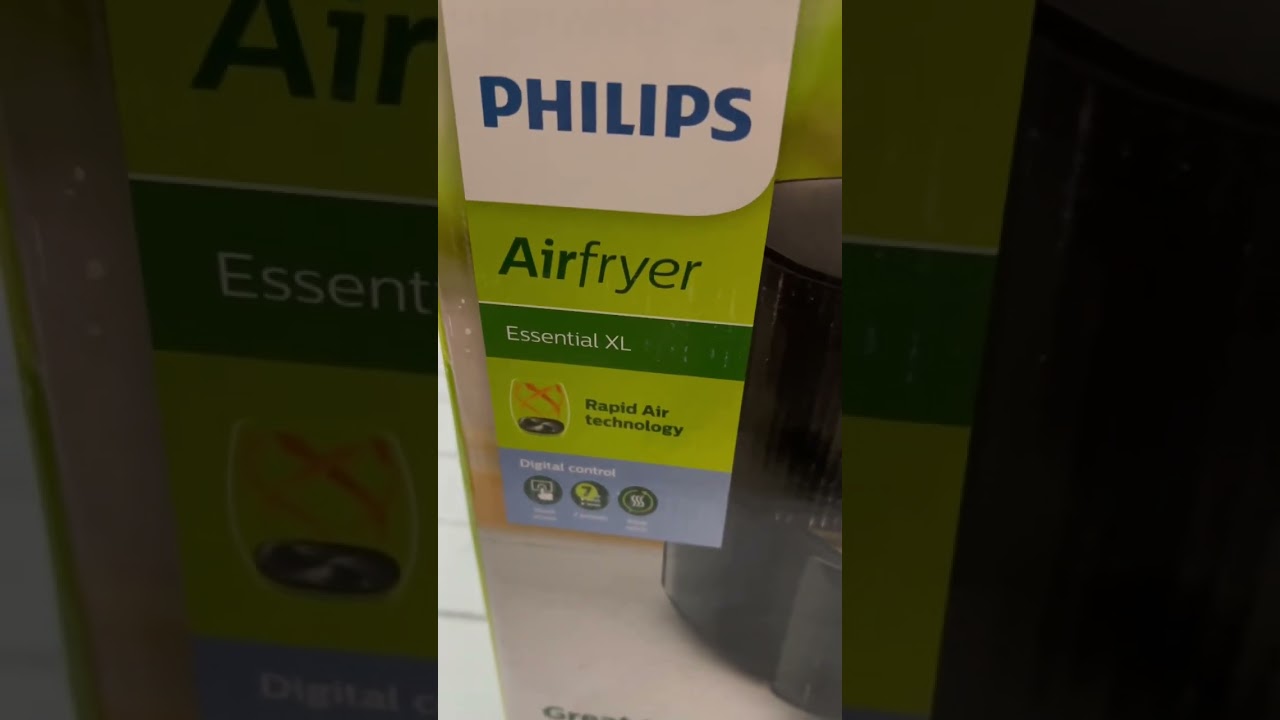 Unboxing Philips Essential XL Airfryer 