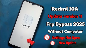 Redmi 10A frp bypass ! Xiaomi 10A frp bypass ! Redmi frp bypass Android 11... 