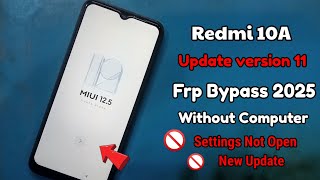 Redmi 10A frp bypass ! Xiaomi 10A frp bypass ! Redmi frp bypass Android 11...