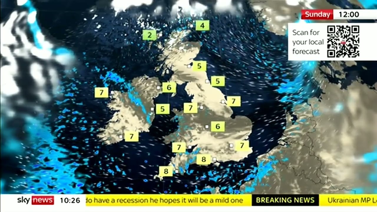 Sky news weather : looking a good Sunday for shopping