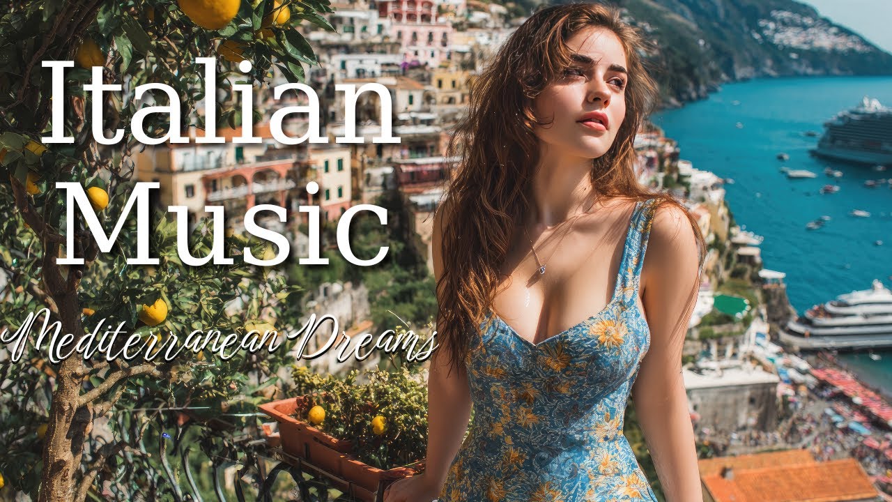 🎶 Italian Vibes & Mediterranean Music🎶 2+ Hours Scenic Amalfi Coast & Lake Como Relaxation