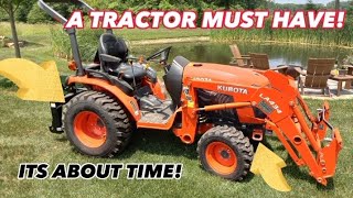Kubota B & LX Series Front and Rear Tie Down Points!