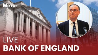 LIVE: Bank of England Governor Andrew Bailey is set to appear before the Treasury Committee