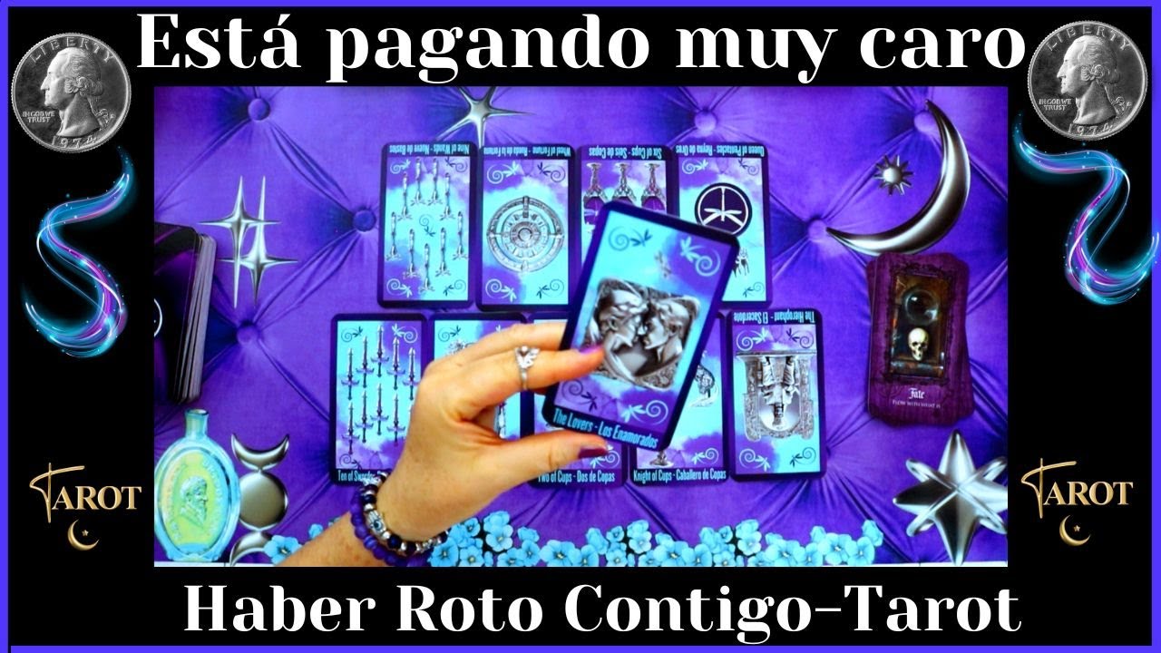 VAYA GIRO❗❗LE ESTA SALIENDO MUY CARO ESTE ROMPIMIENTO CONTIGO💙TAROT LECTURA DE CARTAS❤️AMOR❤️