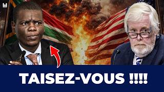 Afrique Du Sud Menace Lambassadeur Americain Pour Avoir Critique Le....