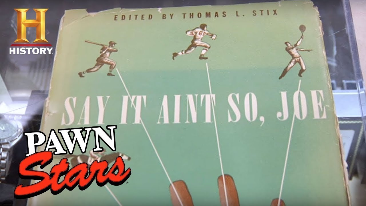 Book Signed by "Shoeless" Joe Jackson | Pawn Stars