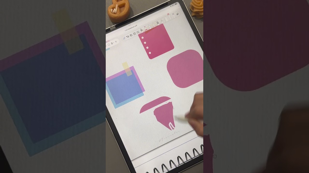 Make stickers in your notes 