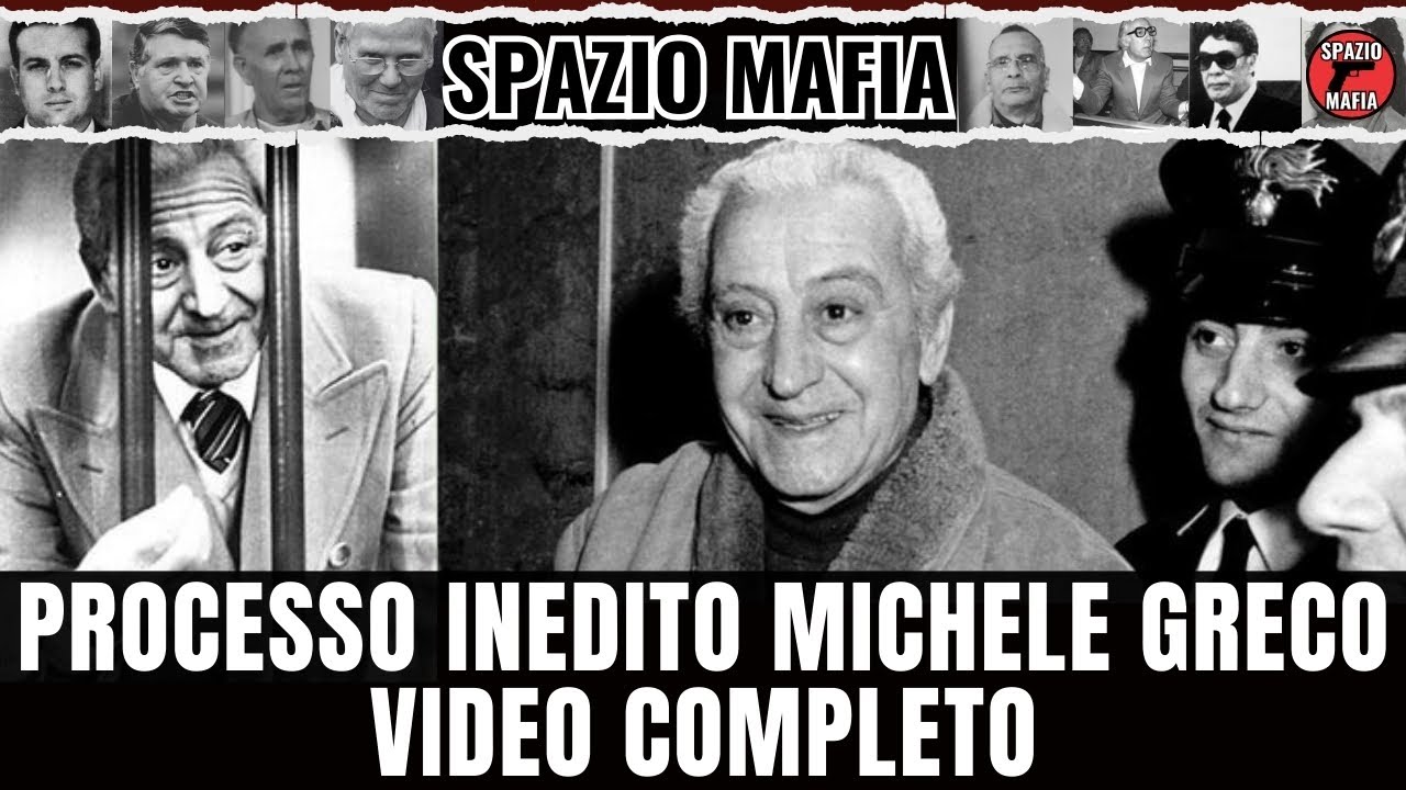 PROCESSO INEDITO MICHELE GRECO - VIDEO COMPLETO ORIGINALE.
