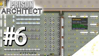 Prison Architect Mega Prison #6 - Canteen & Infirmary Build