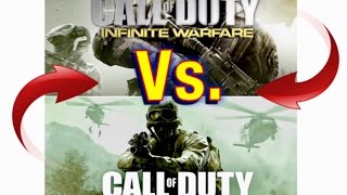 INFINITE WARFARE Vs. MODERN WARFARE REMASTERED which game is better