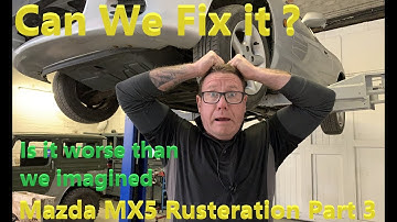 Can we Fix the Rustiest Mazda MX5 Ever? Part 3 - The outer Sill