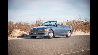 17k-Mile 2001 BMW 325Ci Convertible Driving Video